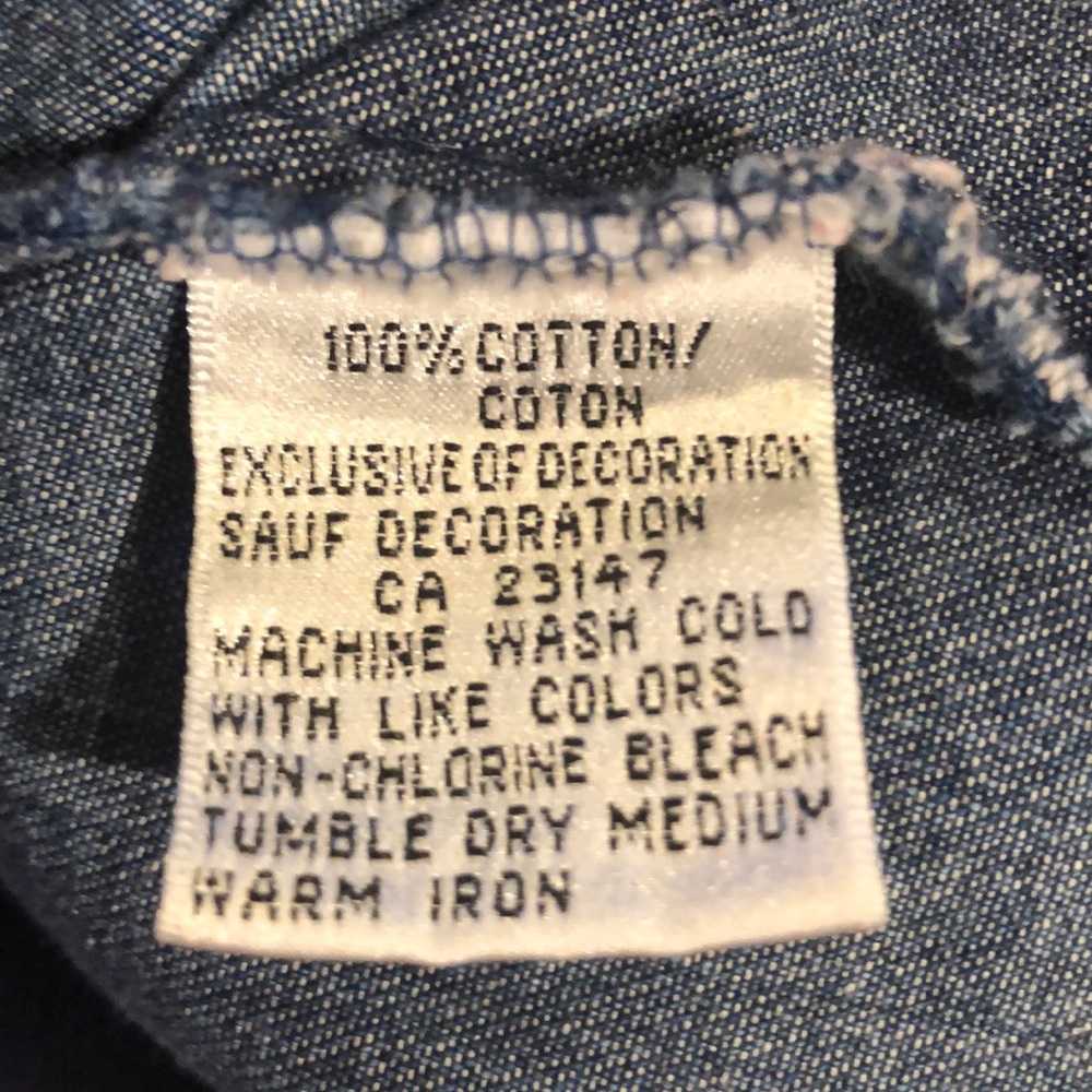 Like New Coldwater Creek Embroidered Shirt Size M - Picture 6 of 6